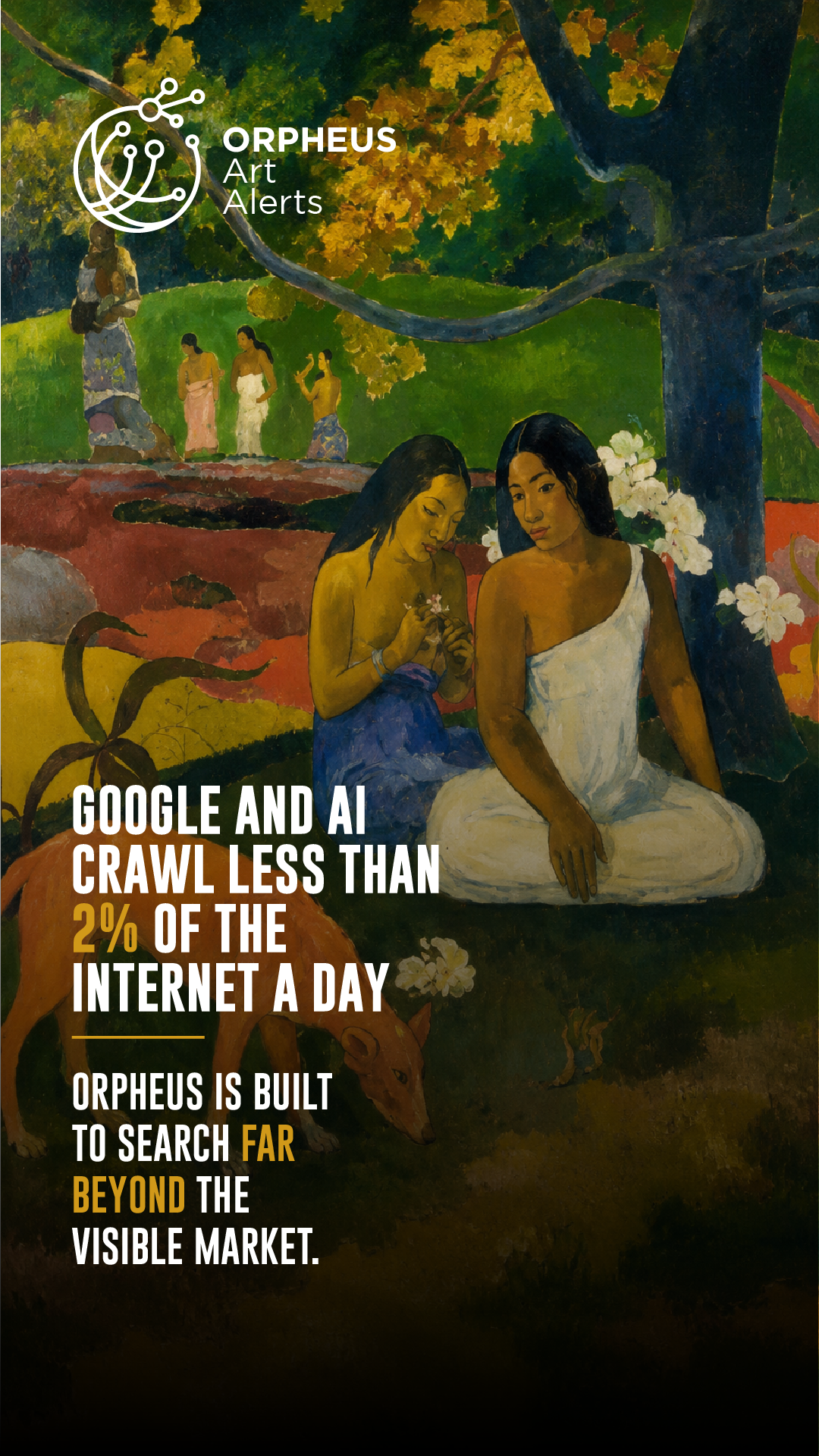 Social Media Stories for Orpheus Art Alerts